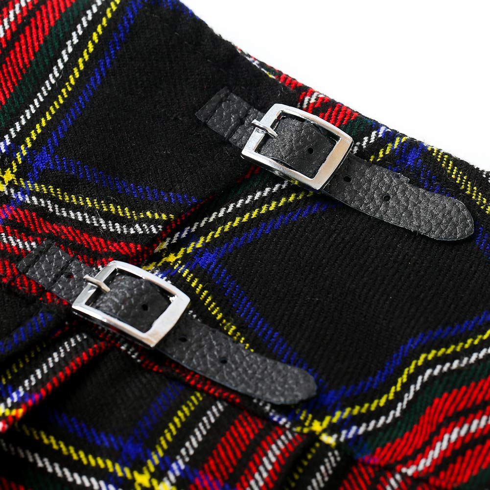 Tartanista Womens 16.5 Inch Scottish Tartan Mini Kilt Skirt