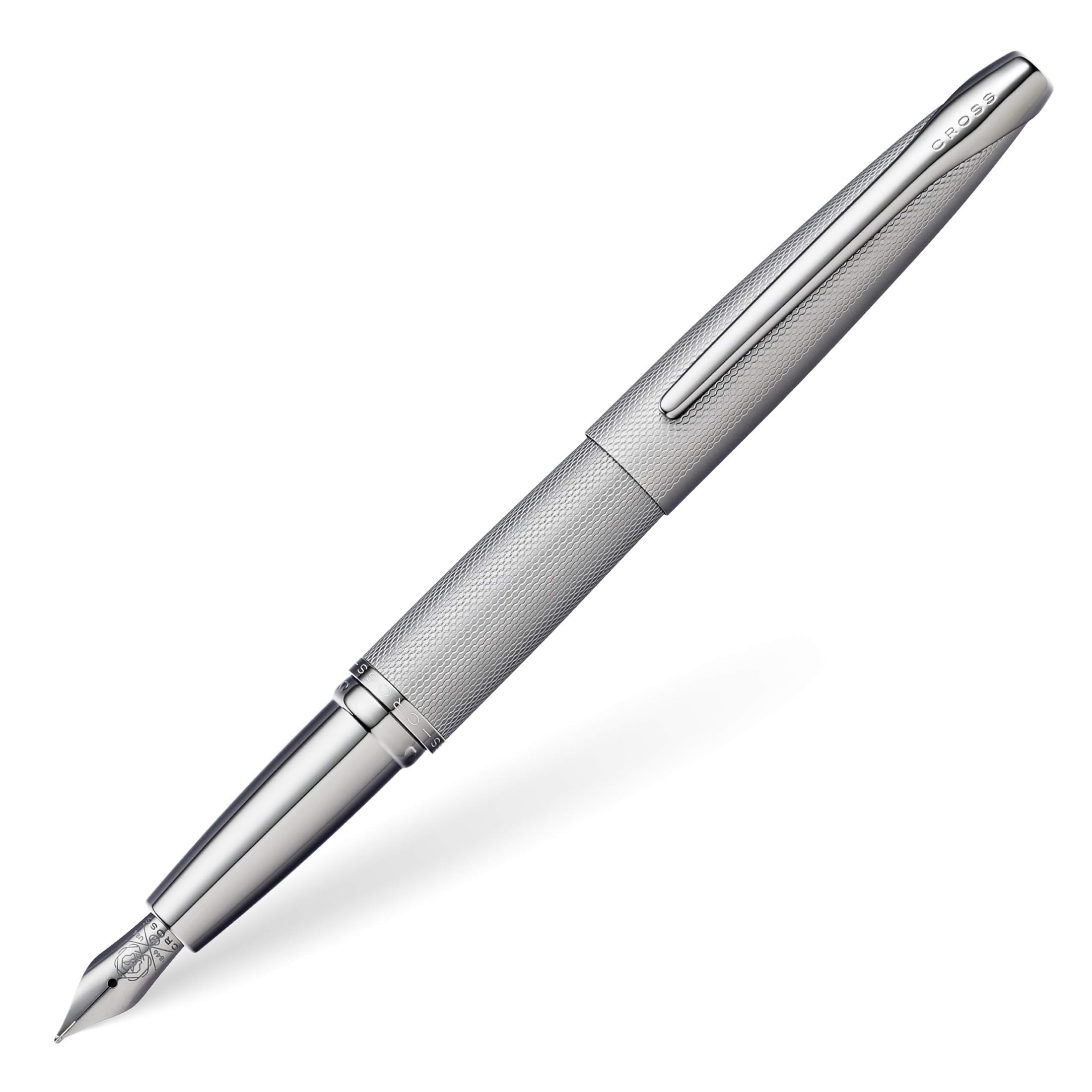 CROSS ATX Sandblasted Titanium Gray Fountain Pen