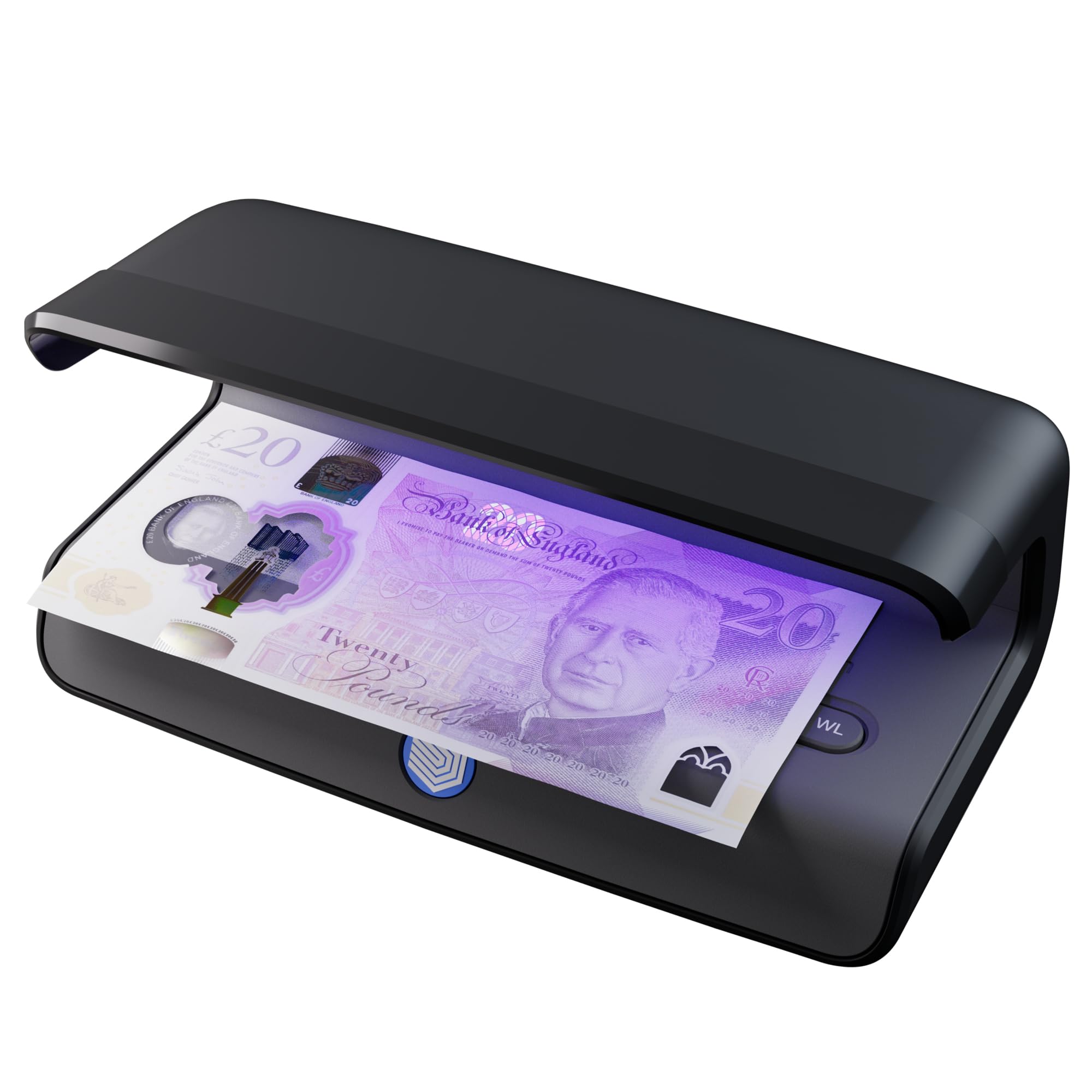 Safescan Counterfeit Detector 75 No Full Automatic Checking Process 131-0723 Black