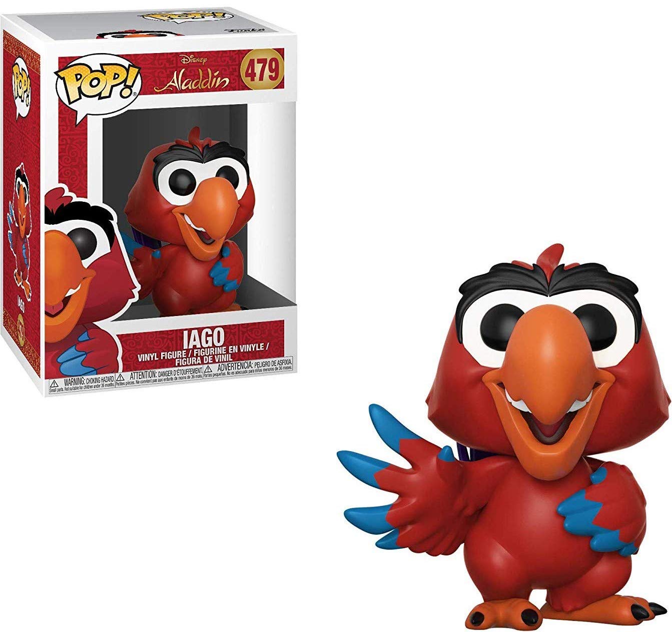 Funko POP アラジン イアーゴ Amazon.com: Disney: Aladdin - Iago Funko Pop! Vinyl Figure