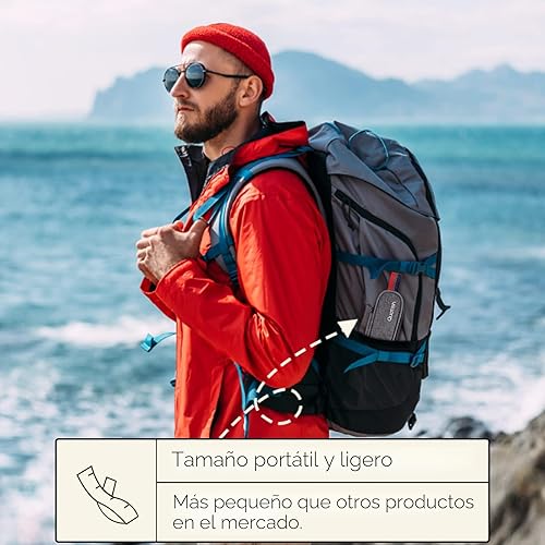 Miniatura 5 de Quatish - Utensilios de viaje con estuche, juego de cubiertos portátiles para el trabajo, juego de cubiertos de viaje reutilizables de acero Negro