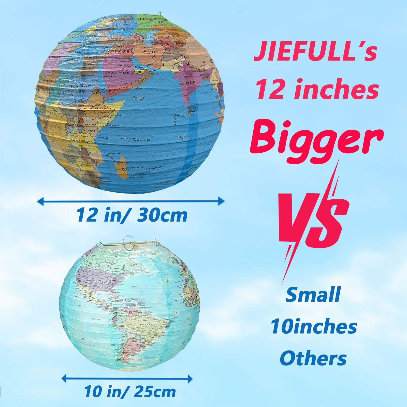 JIEFULL 10 PCS 12