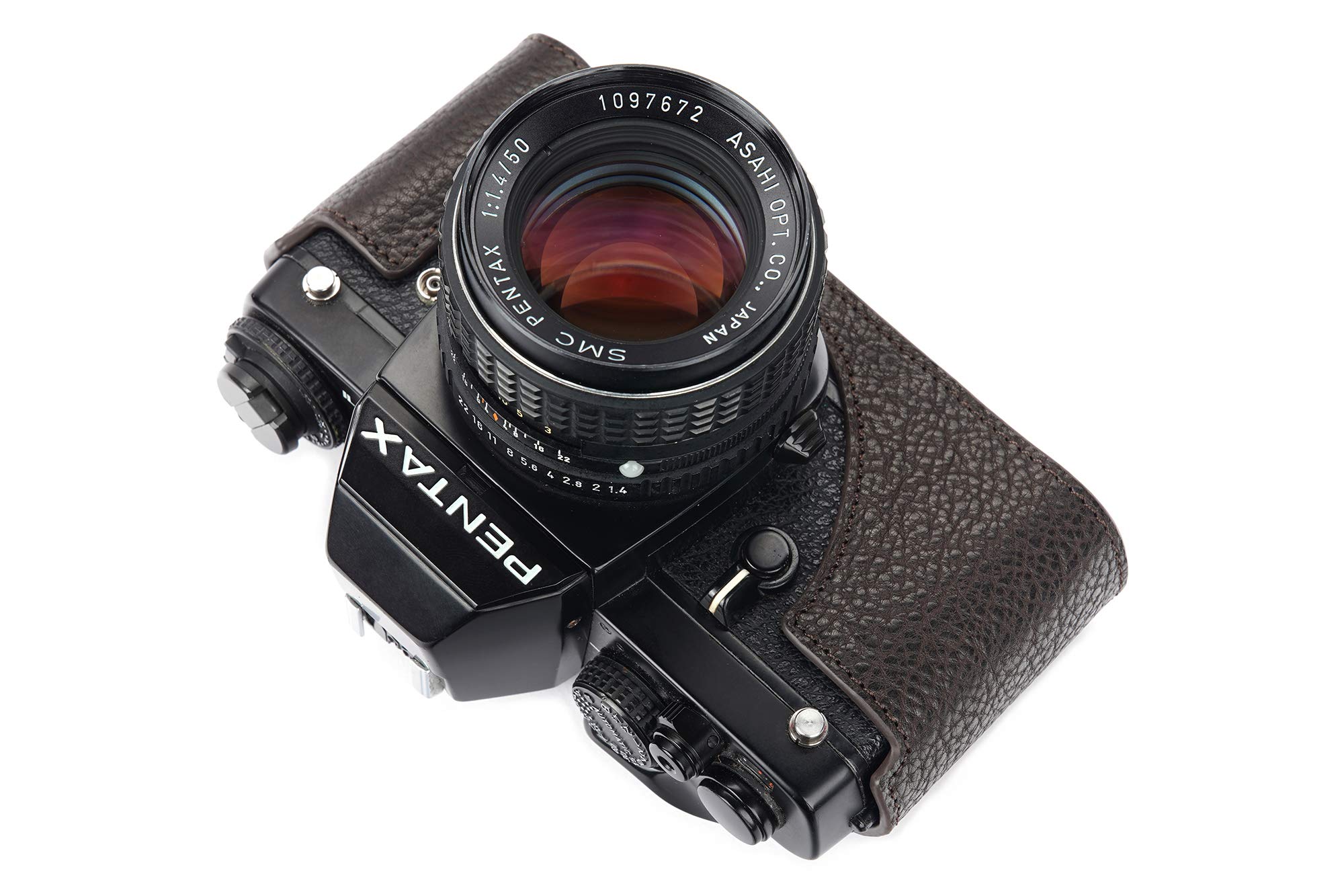 Amazon.com : Pentax LX Case, BolinUS Handmade Genuine Real Leather