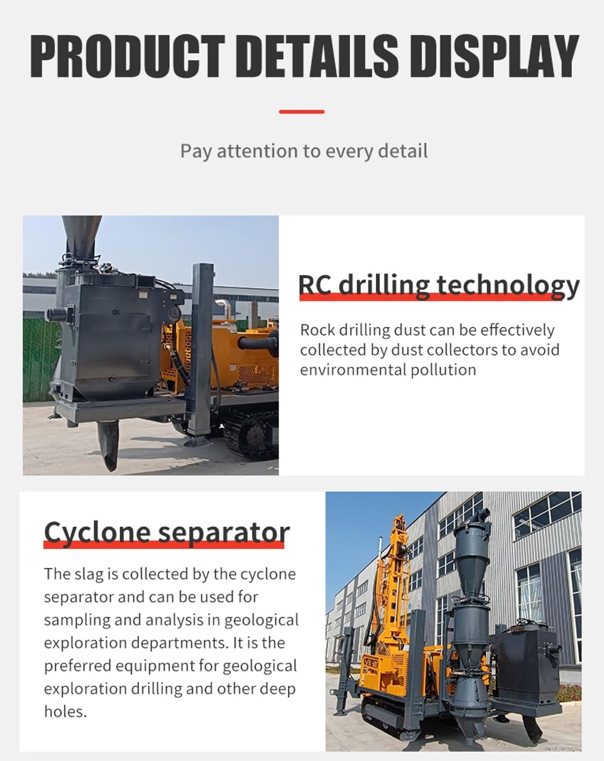 Reverse Circulation Drilling Rig for Water Wells Geological Exploration and Construction Projects Multi Spec Options Portable Design Stable Operation and High Performance Drilling System