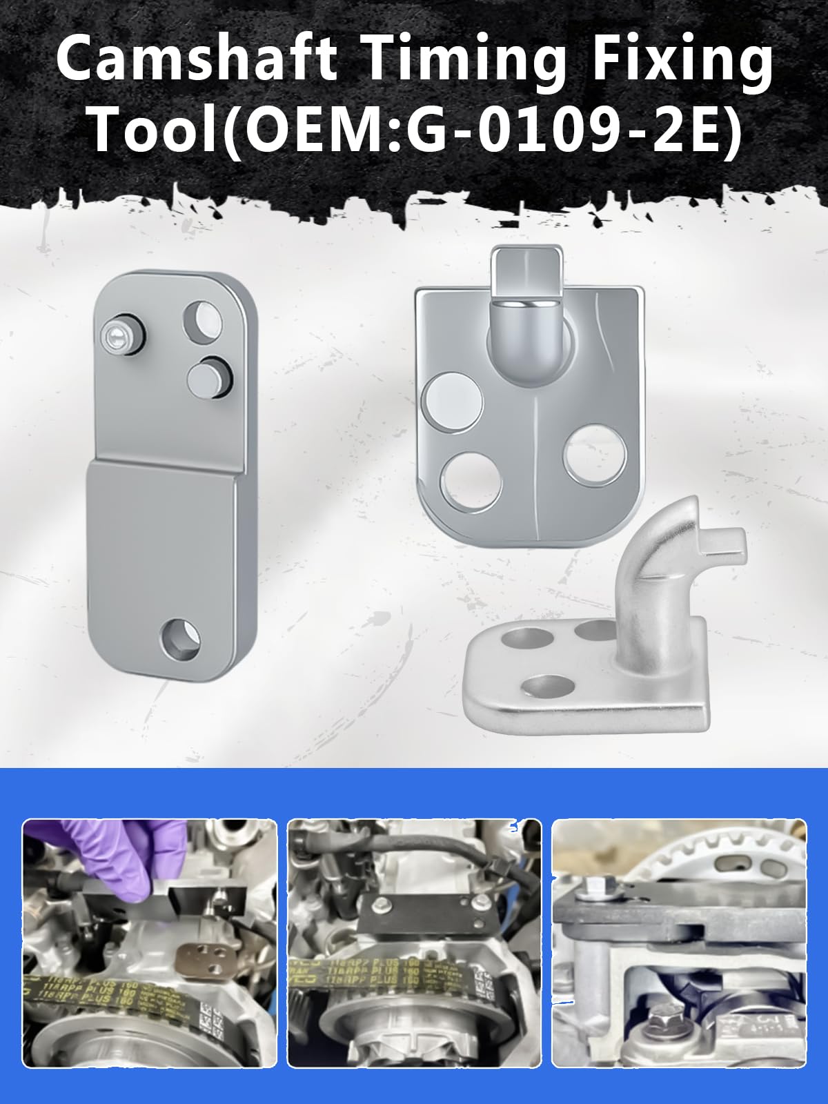 Zahnriemen Werkzeug, Motor Einstellwerkzeug Set, Kompatibel mit Peugeot, Citroen, Opel, für 1.0, 1.2 Vti (VVT) /GDI PureTech Benzin, 0109-2A, 109-2C, 109-2D, 0109-2B, G-0109-2E