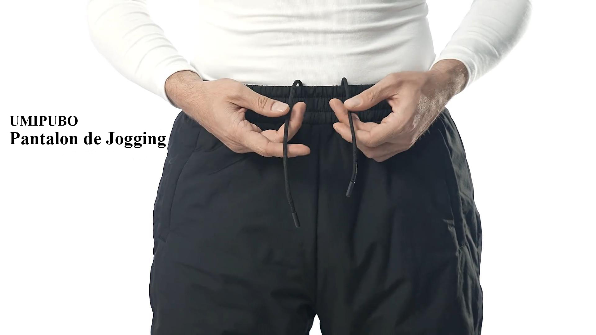 Pantalon Homme Imperméable Doublé Polaire - Randonnée, Velo, Ski - Bandes Réfléchissantes - 4 Tailles