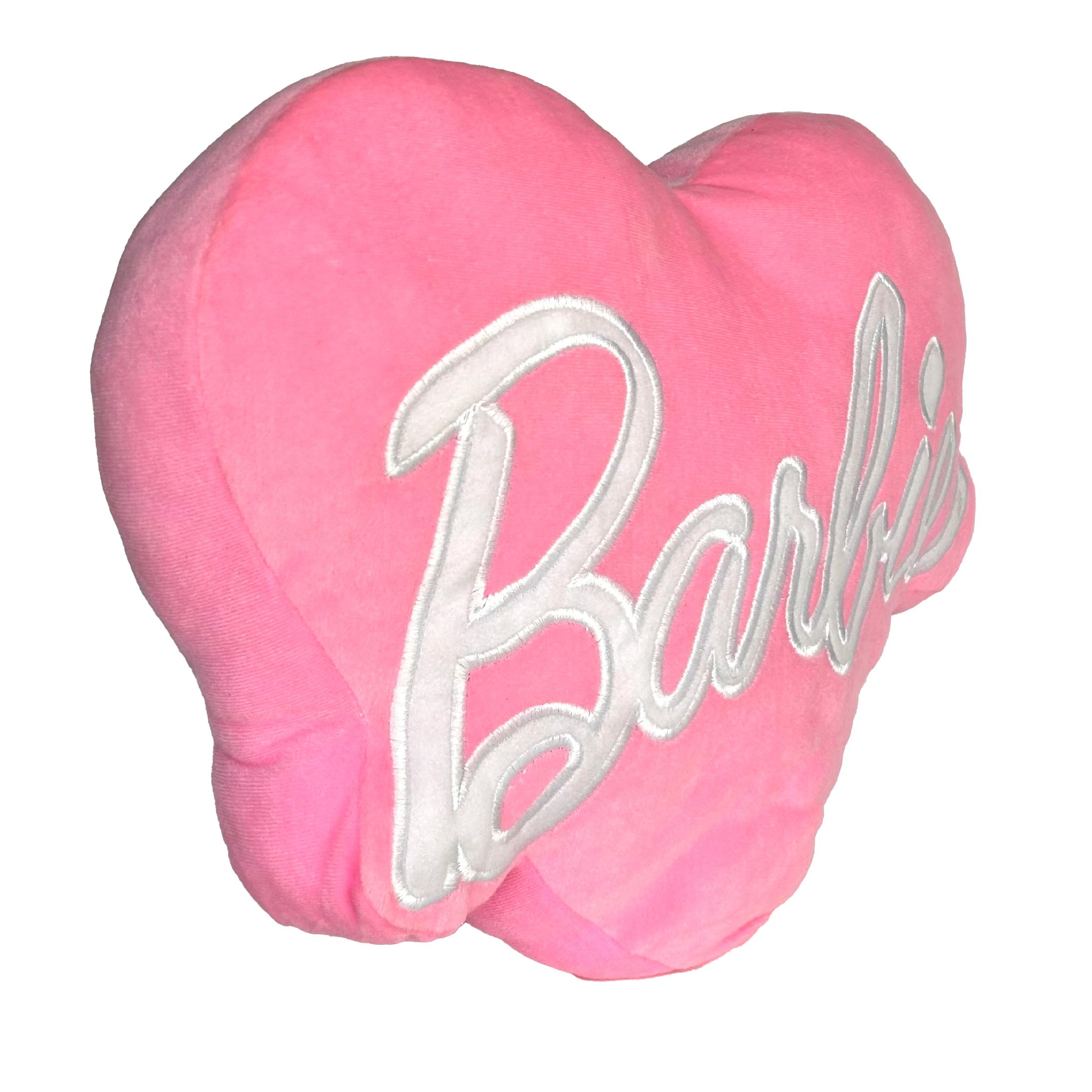Barbie PPI-BBCU-001 Heart Cushion Soft Pink Plush Pillow with