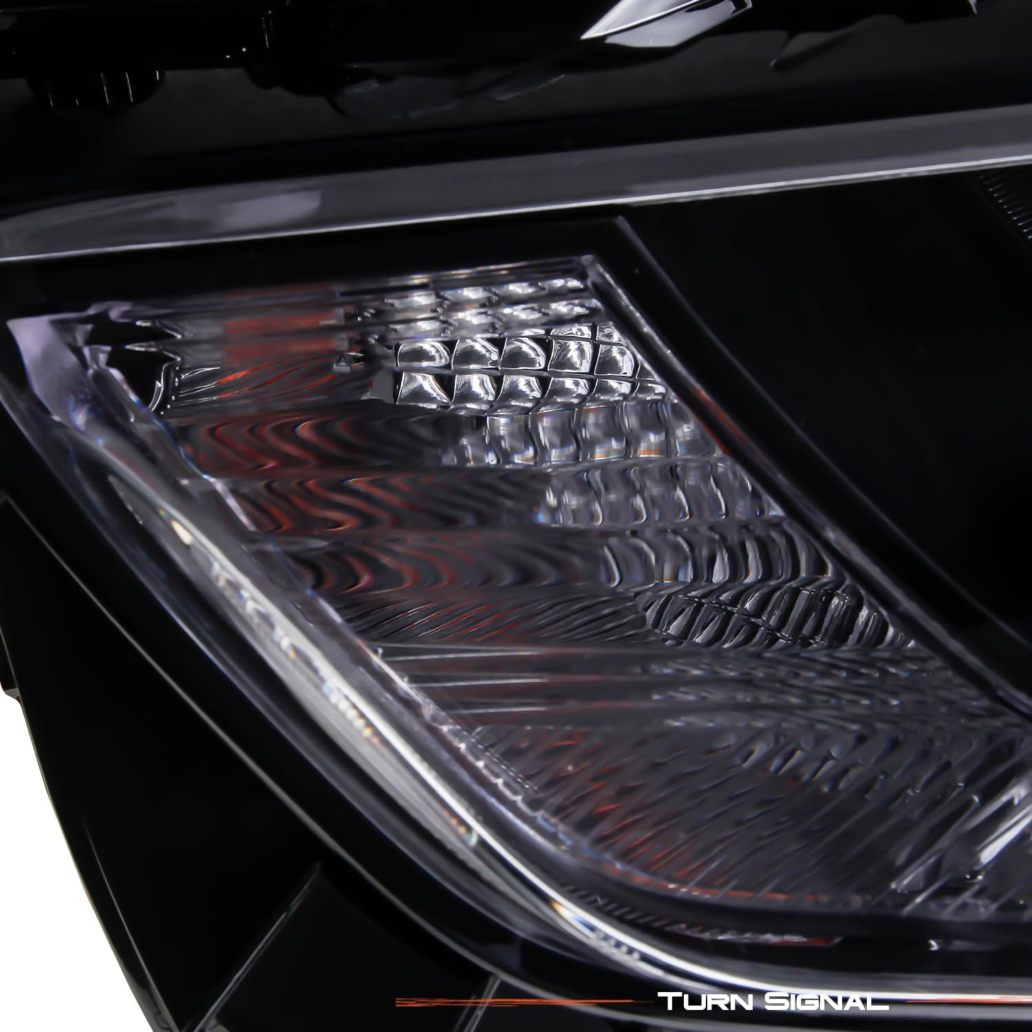 AKKON - Fits 2020-2024 Toyota Highlander [Dual Beam Projector] Chrome Headlights Pair Driver+Passenger w/Non LED DRL
