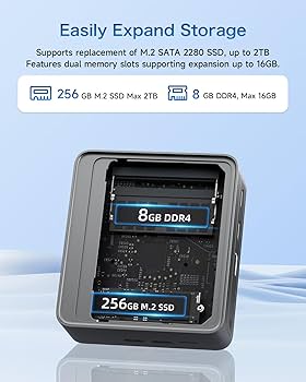 Amazon.com: Bmax B3 Mini PC 256GB SSD 8GB DDR4, Intel 11th