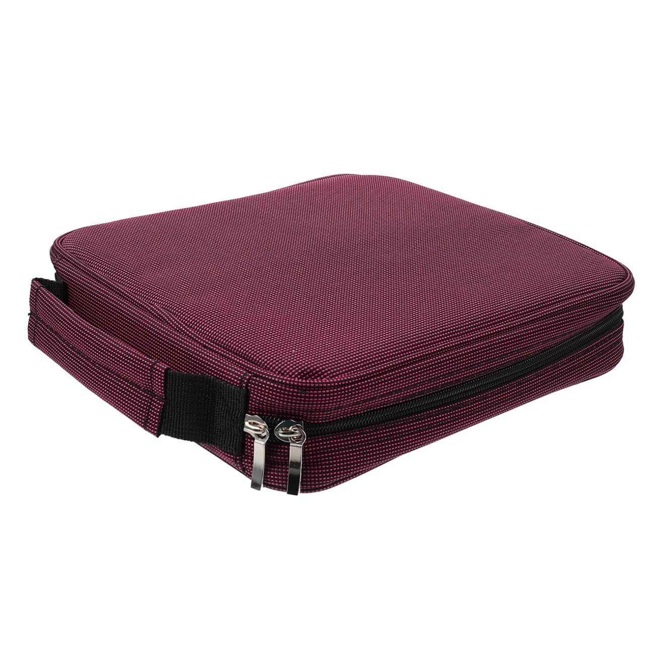 Housoutil Astuccio Portamatite Grande Capacità per Matite da Disegno | Tessuto Frosted, Chiusura Zip e Maniglia, Festa Scuola Decor per Studenti