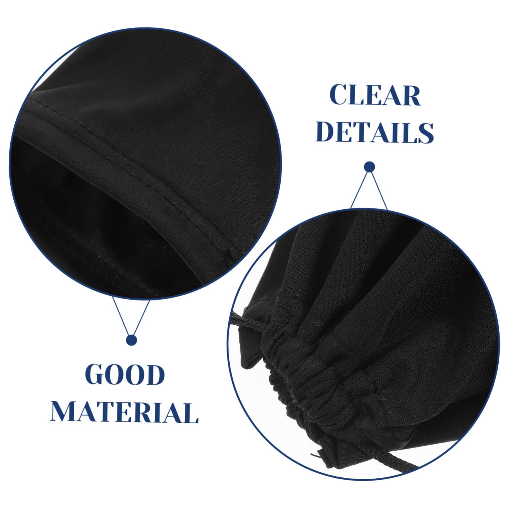 HEMOTON 10pièces Pochette De Rangement pour Lunettes De Ski Flanellette Douce Protection Légère Et Polyvalente pour Masques Lentilles Et Accessoires pour Voyage Et Rangement Sûr