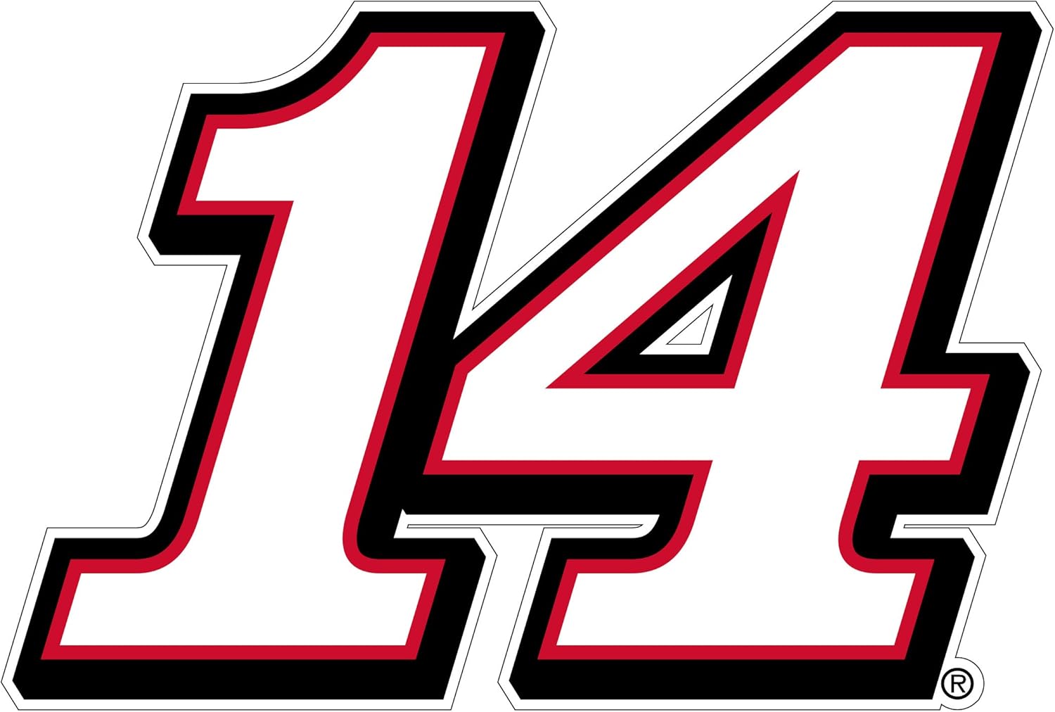 R and R Imports, Inc Clint Bowyer 14 Large Number Decal 2