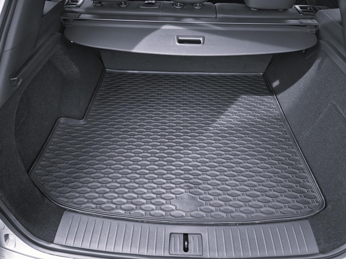 Gummifußmatten+Kofferraumwanne Set kompatibel mit Omoda 9 PHEV | Baujahr ab 2024, wasserundurchlässig, Automatten, Autofußmatten