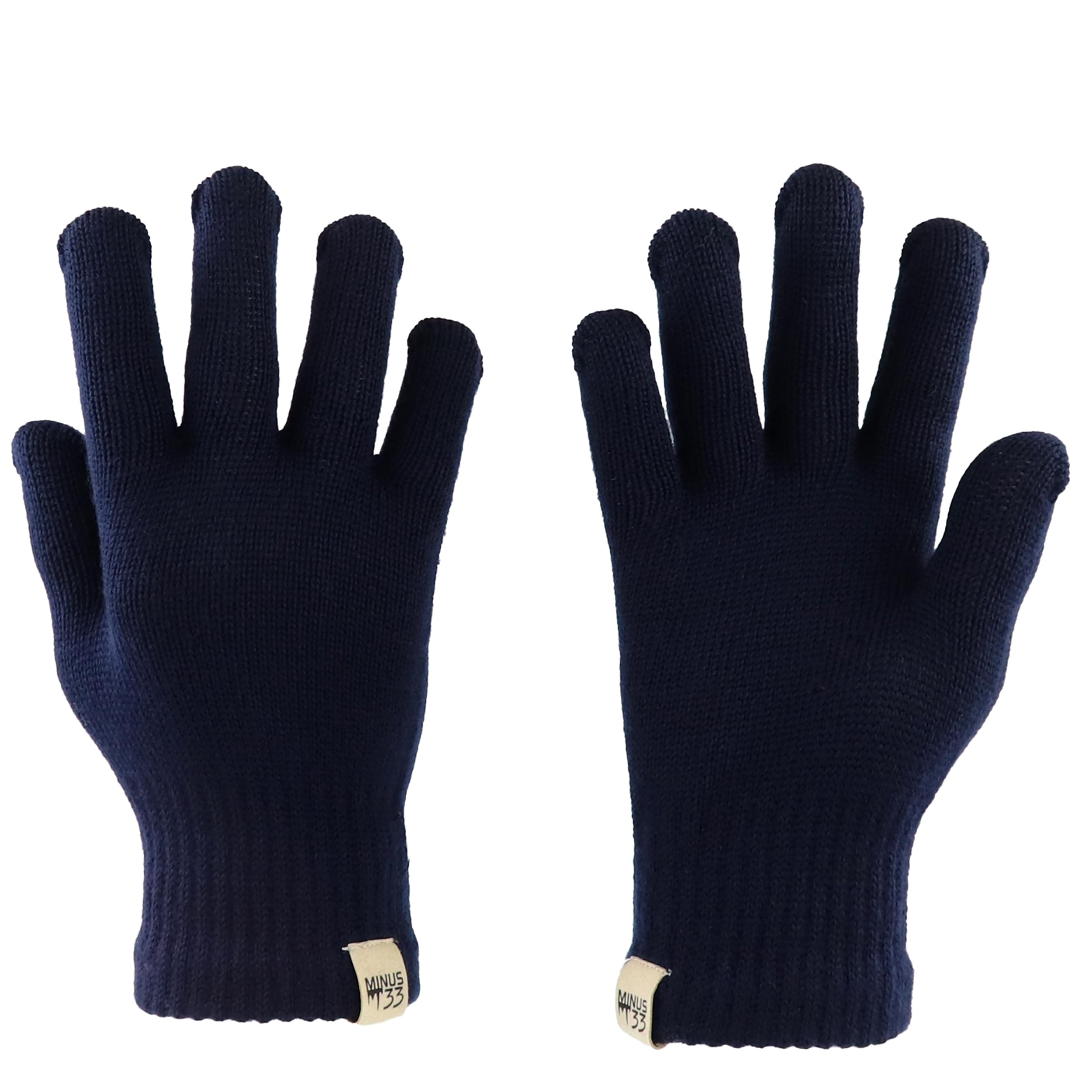Merino Wool Glove Liner - Warm Base Layer - Ski Liner Glove - 3 Season Wear - Multiple Colors and Sizes