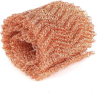 Amradield Pure Copper Mesh Filter Sanitary Blocker for DIY Hole Filler Distilling 4