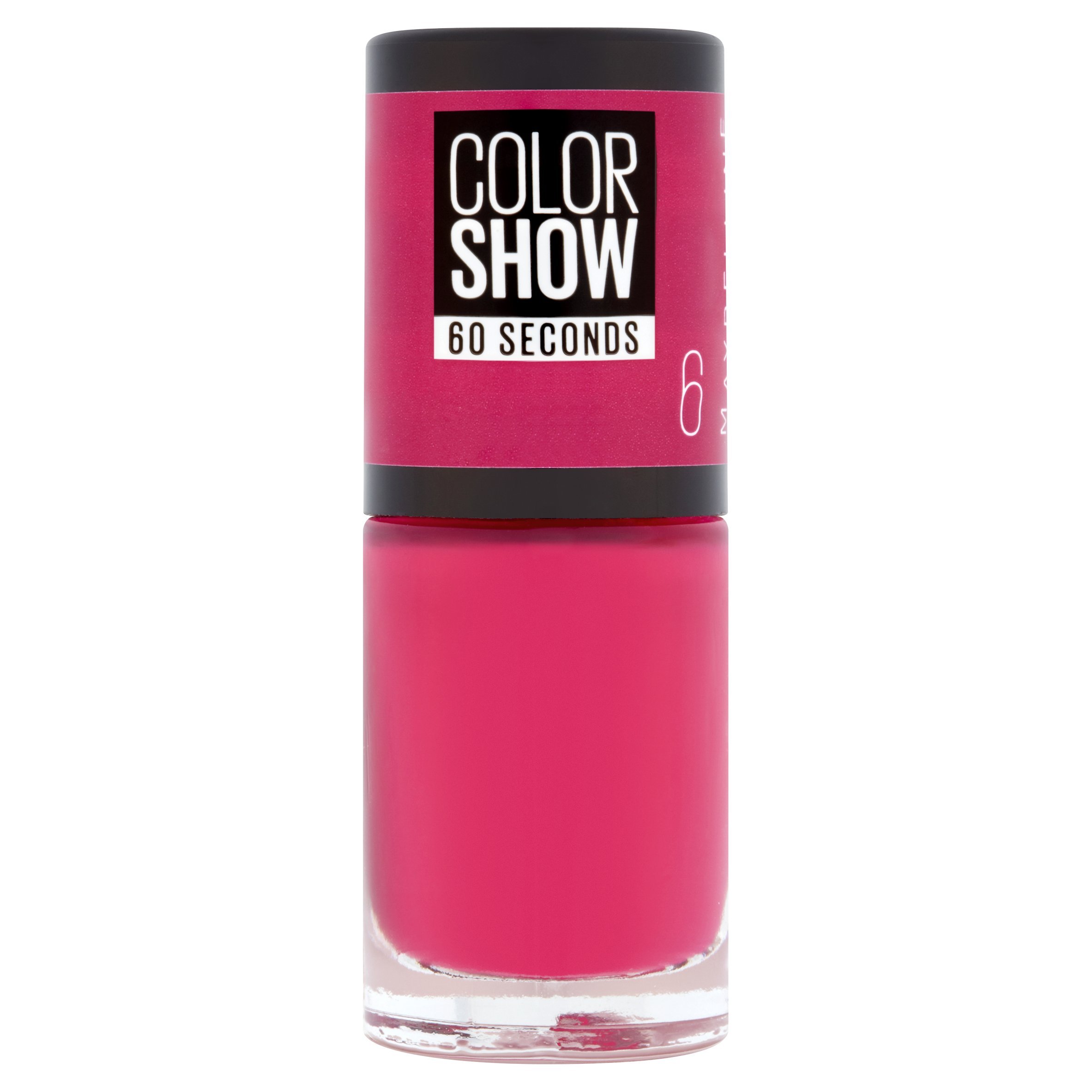 Vernis à Ongles GEMEY MAYBELLINE COLORSHOW Neon - Teinte BUBBLICIOUS - Tenue Excellente