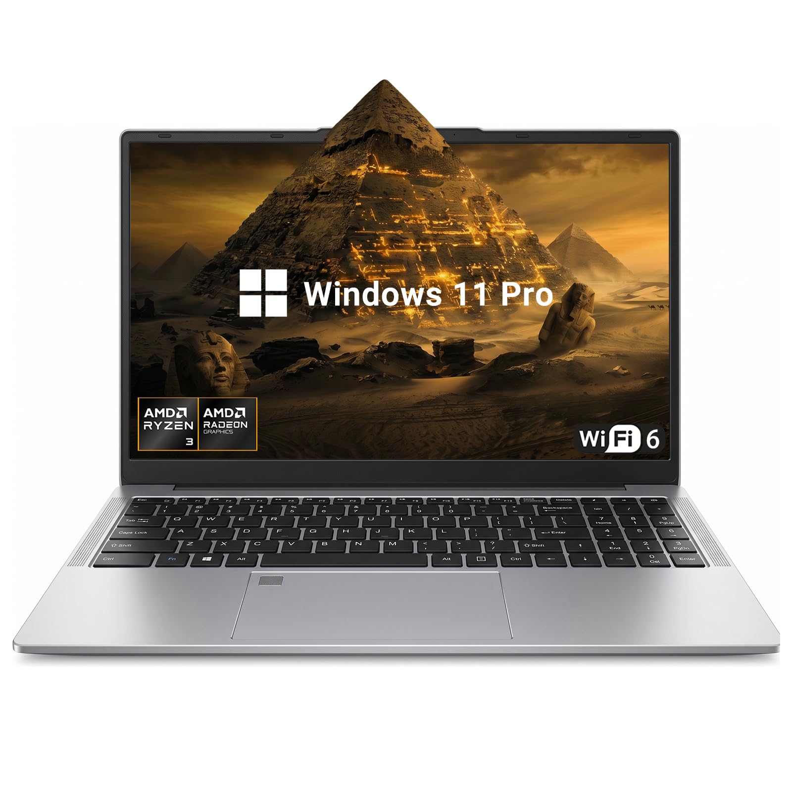 2026 PC Portatile 15.6", Laptop AMD Ryzen 3 3250C (Up to 3.5GHz), 16GB Dual-Channel DDR4 512GB SSD Computer Portatile, Type-C completo, Notebook con Win 11, Impronta, Tastiera retroilluminata, Wi-Fi 6