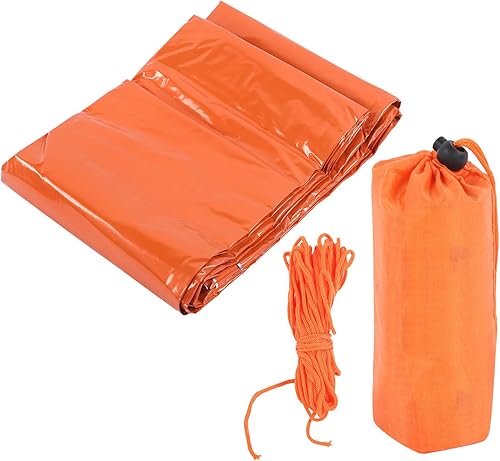 Tienda de campaña, tienda impermeable, película compuesta de papel de aluminio para acampar situaciones de emergencia al aire libre