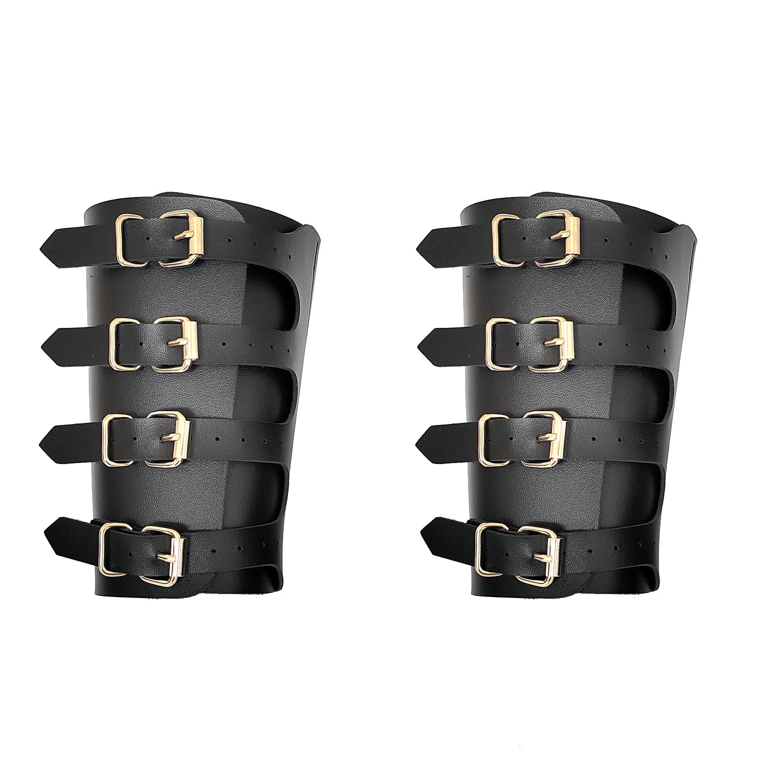 Protezioni Bracciali in Pelle, Polsino Medievale con Fibbia, Parabraccia Vintage per Tiro con l’Arco e Sport