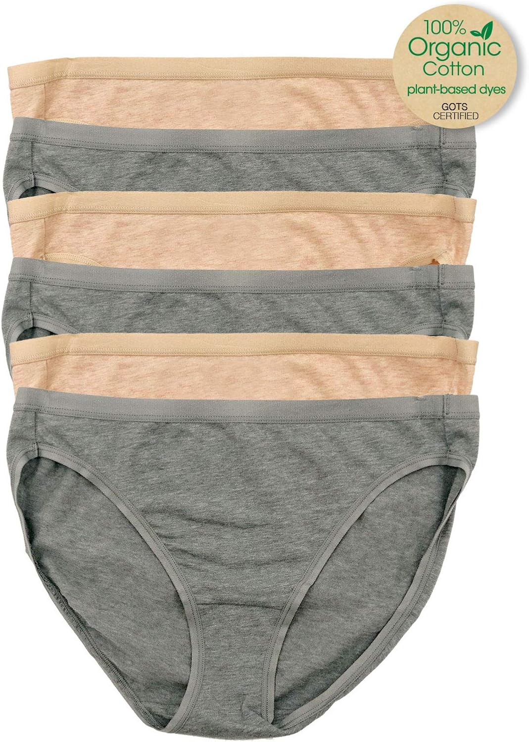 Organic Cotton Stretch Bikini 6-Pack - Image 4