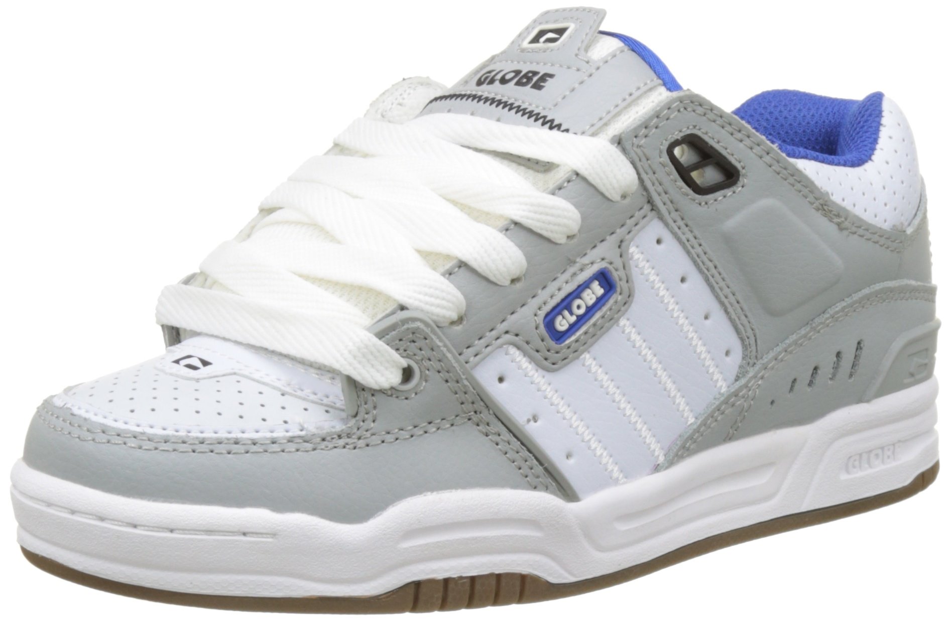 Globe Fusion, Men's Skateboard Shoe, Multicoloured Grey Blue White, 7 US