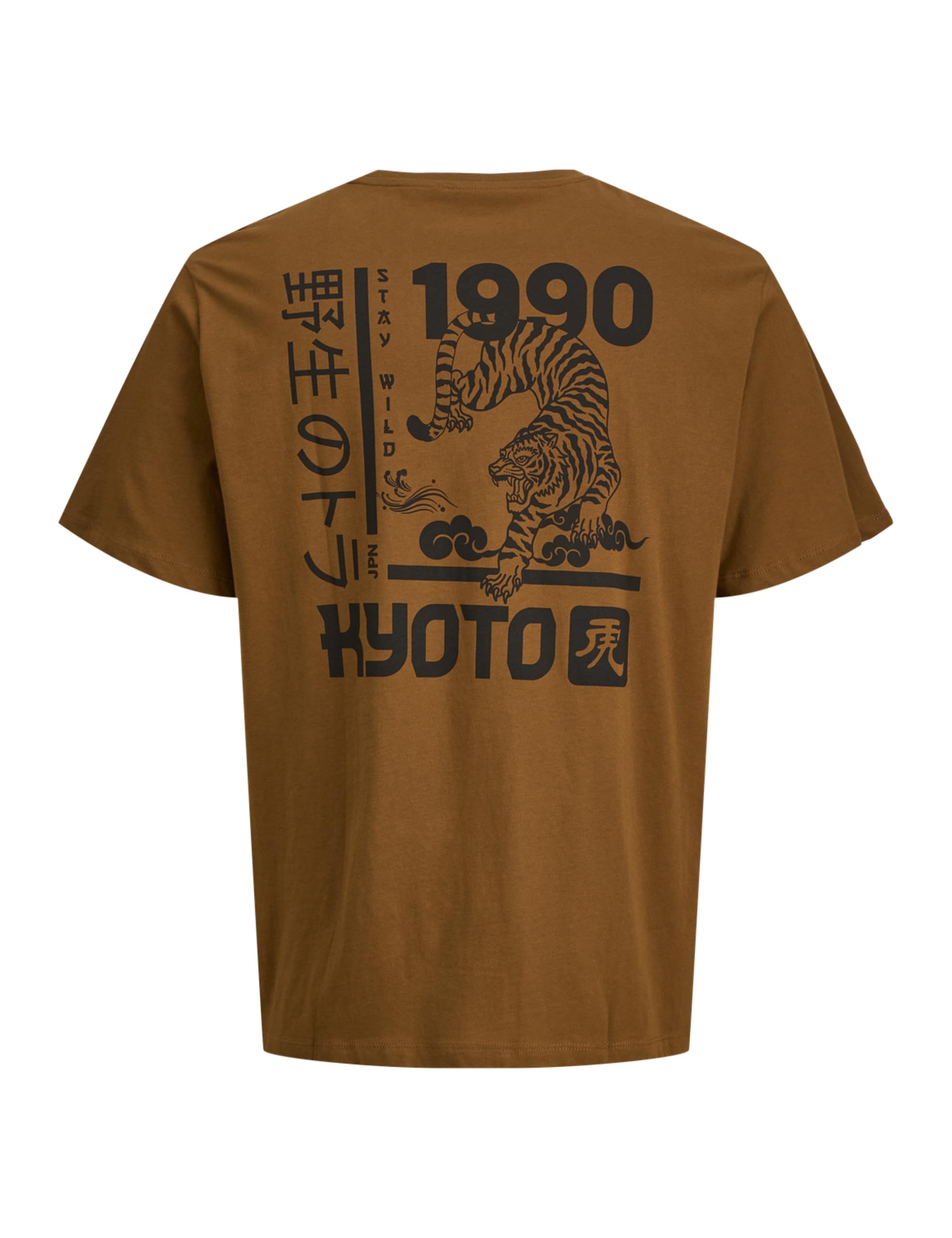 JACK & JONES Jjmiko Tee SS Crew Neck, Monks Robe., M