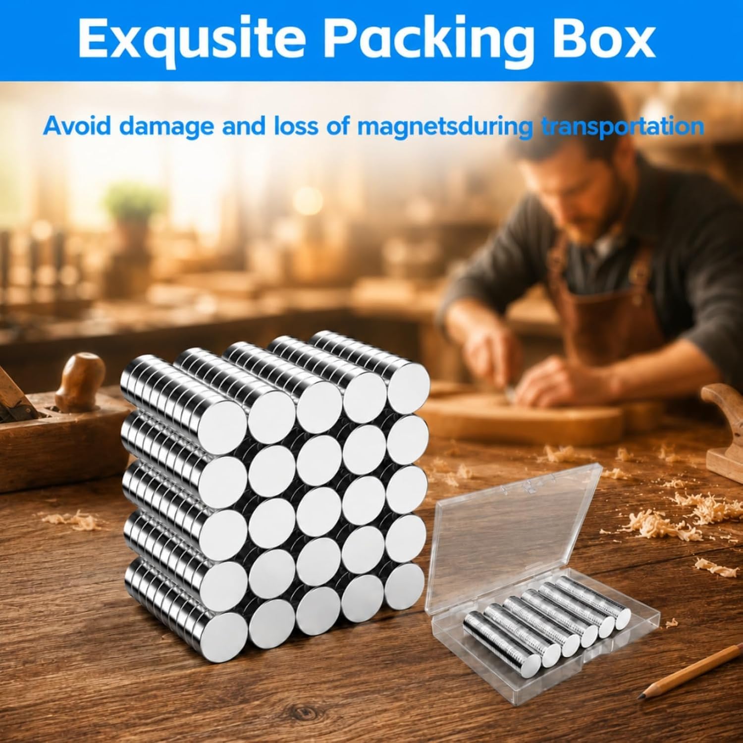 320Pcs Small Neodymium Magnets, 6×3mm Mini Round Rare Earth Disc Magnets — Amazon image 6