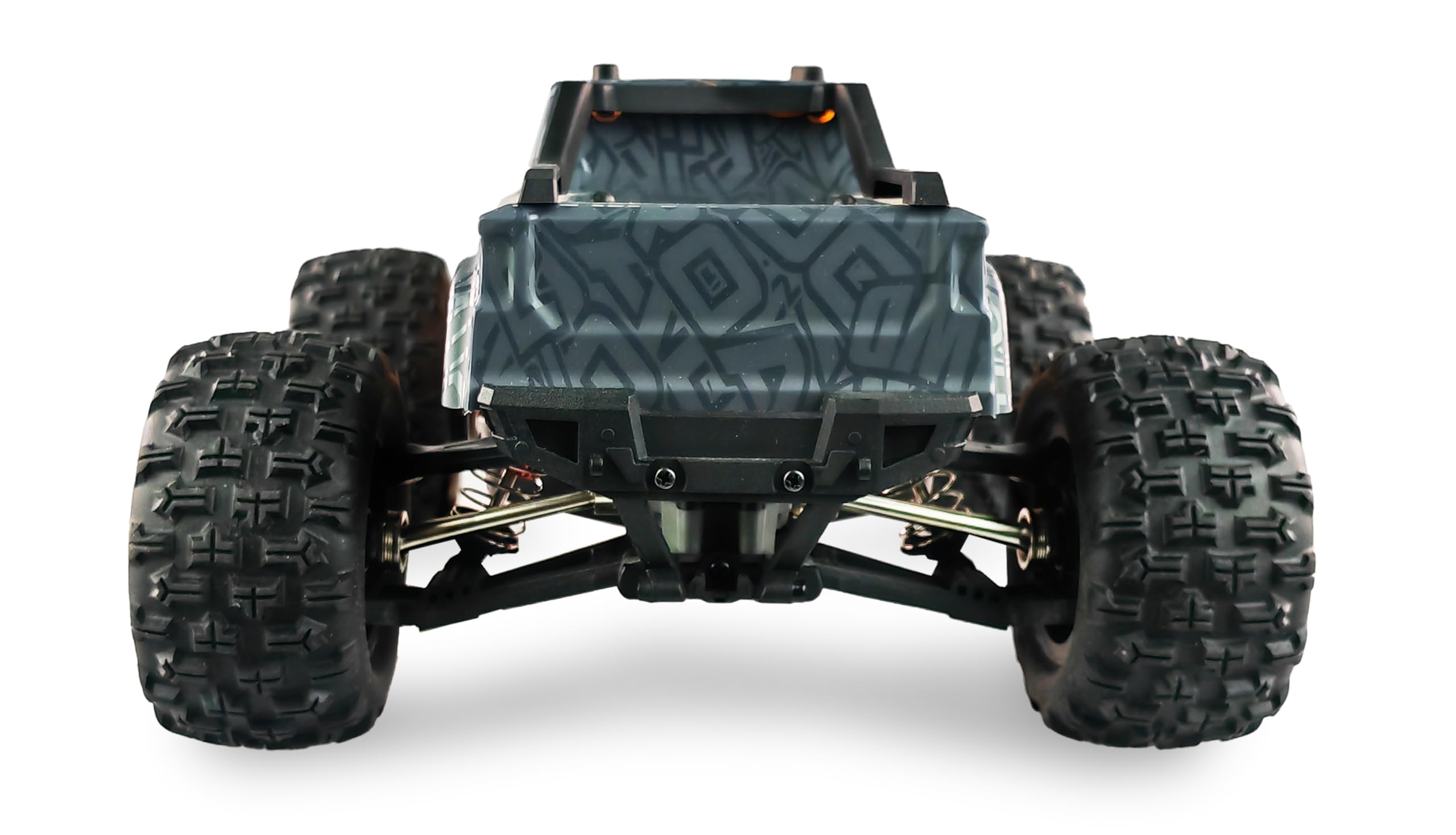 Amewi MEW4 Monster Truck Brushless 4WD 1:16 RTR, pomarańczowy