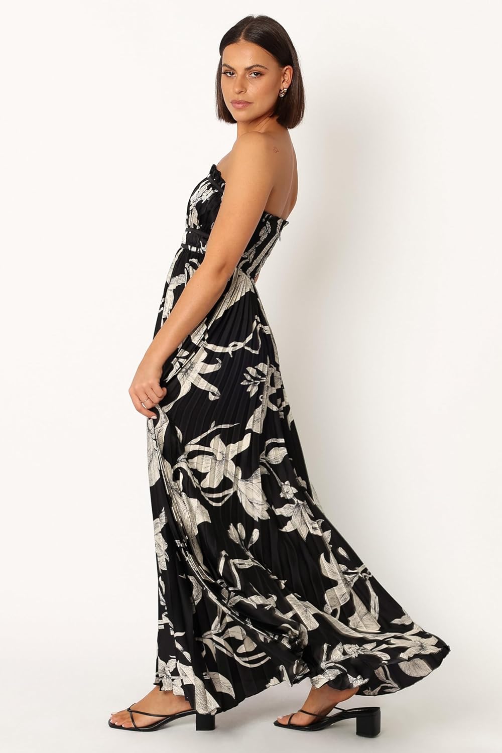 Petal & Pup Womens Angelique Strapless Maxi Dress - Image 5