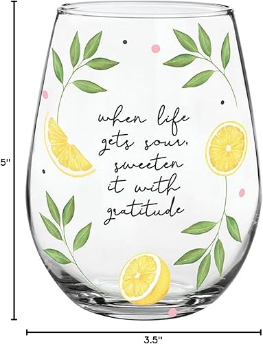 Miniatura 7 de Heartfelt Collection Copas de vino sin tallo, sin tallo, copa de vino rojoblanco, 20 onzas, nunca olvides