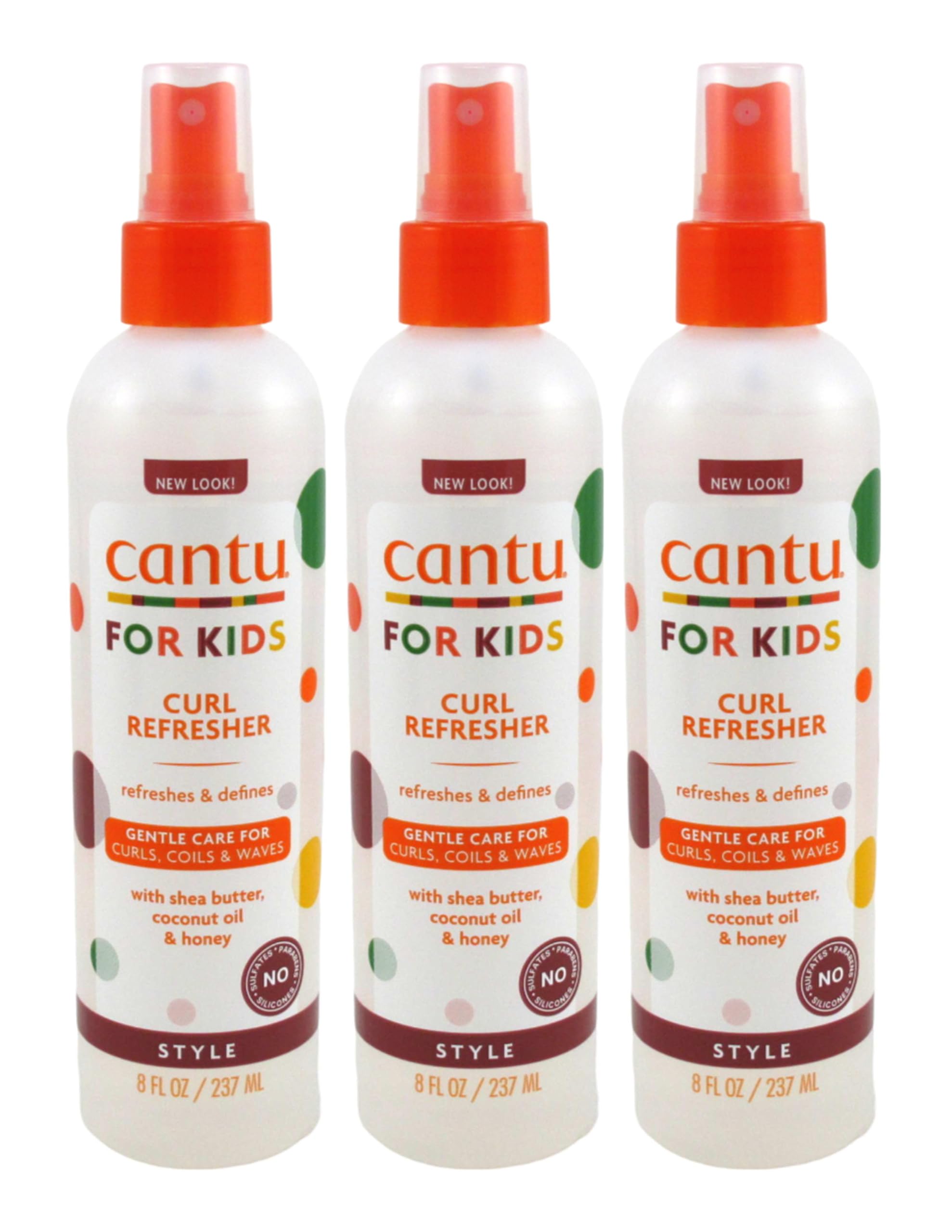 Cantu Care For Kids Curl Refresher 8 Ounce (Pack of 3)