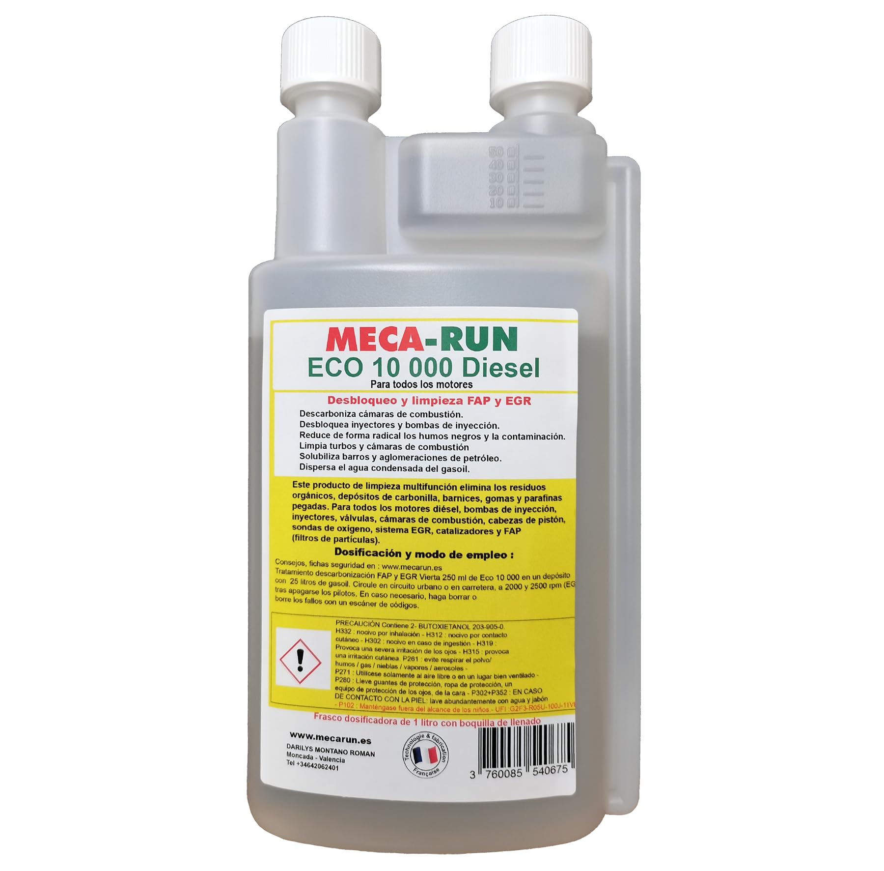 Mecarun Eco 10.000 diésel Inspección Técnica (250 ml) - 1