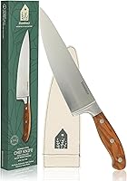 Vista 15 de Bloomhouse Utilidad de acero alemán de 5 pulgadas/cuchillo de deshuesado W/mango forjado madera de olivo italiano