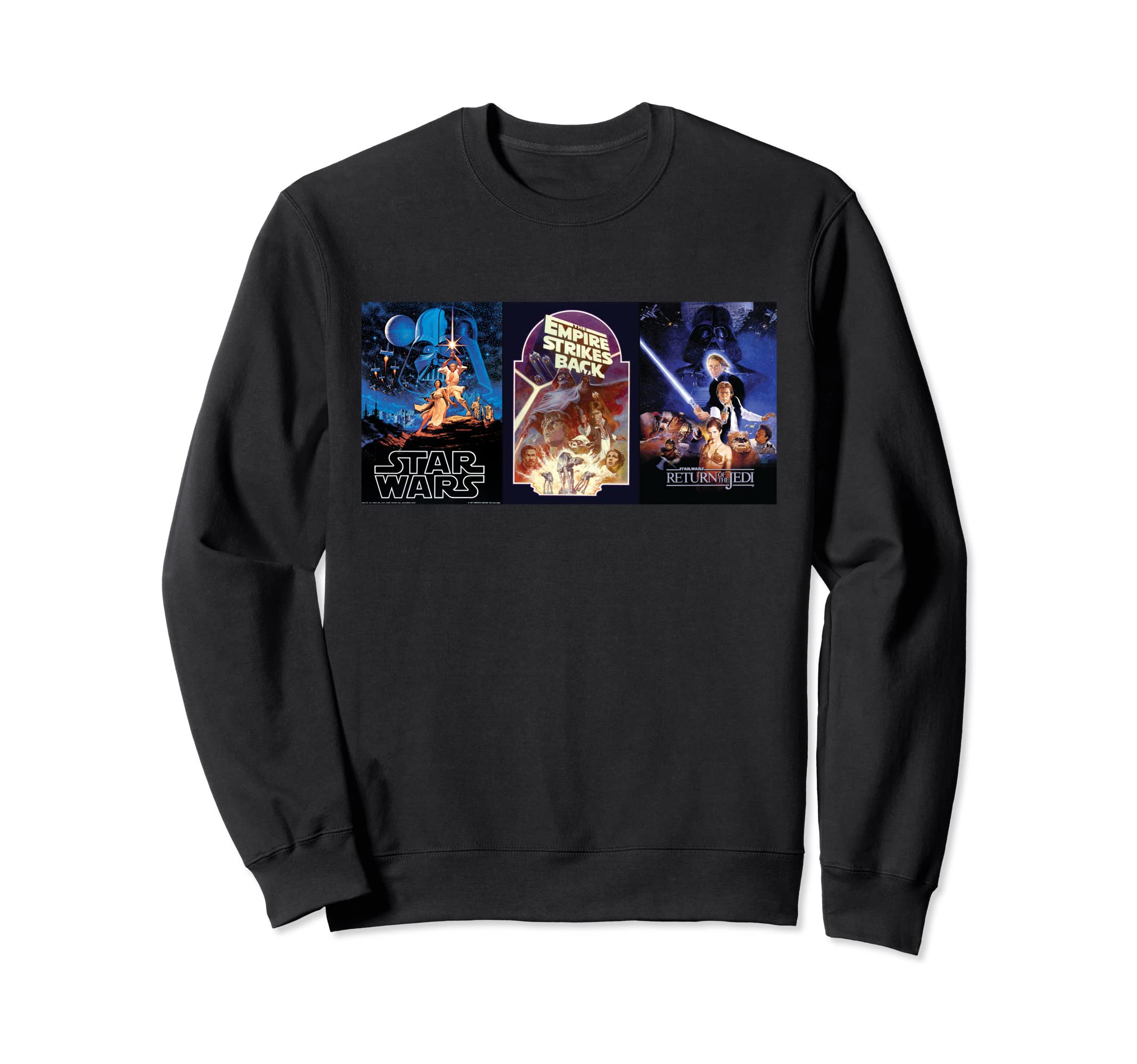 Sweat Star Wars Original Trilogy pull rétro movie poster imprimé graphique - 2