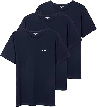 PS by Paul Smith Men's 3-pack T-shirts, Navy, Small | Amazon.com