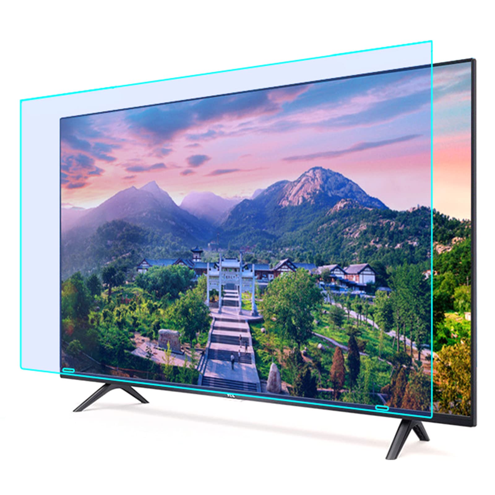 Film de protection des yeux anti-lumière bleue 49 pouces pour TV LCD et LED