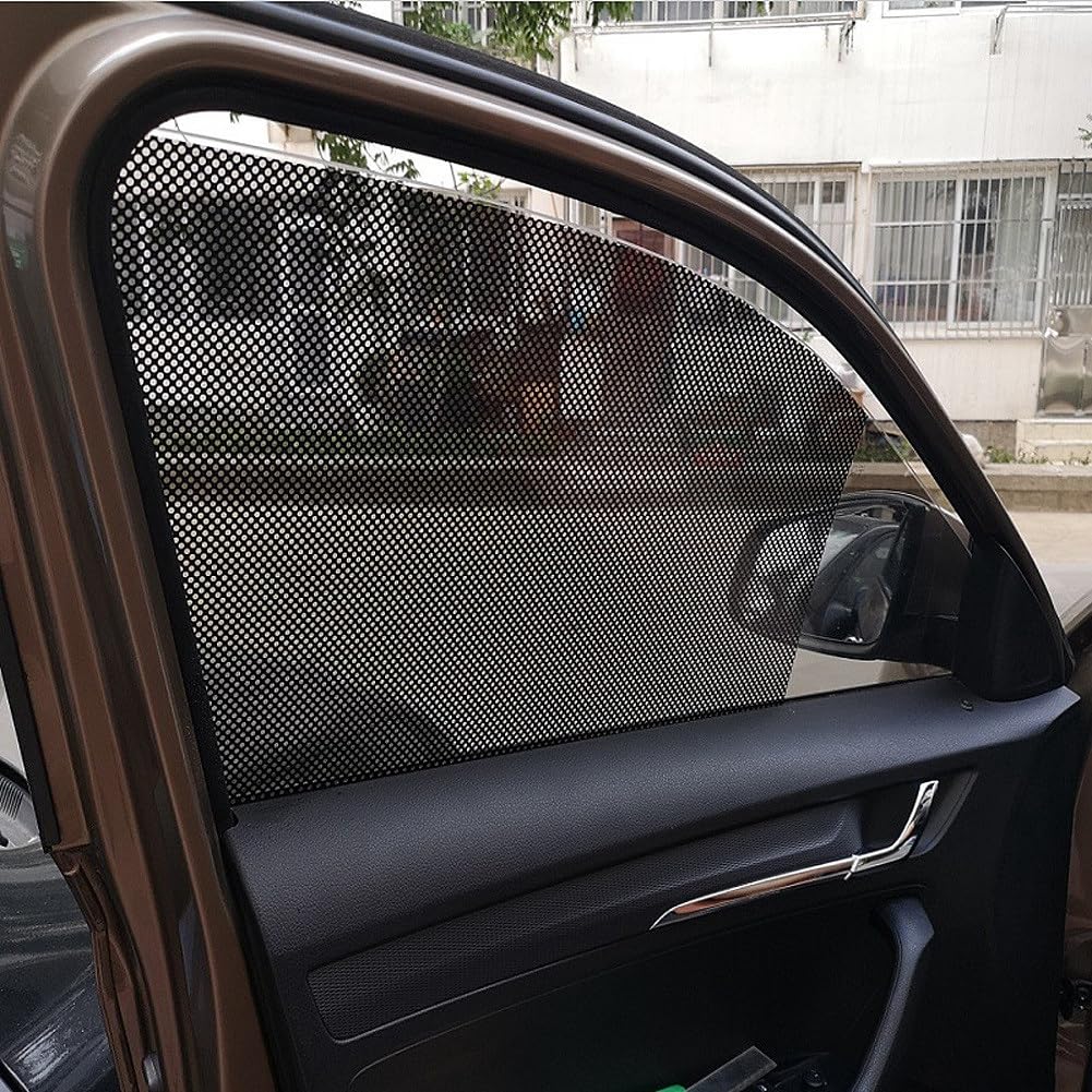 JSCARLIFE White Perforated Vinyl Window Film - Image 4