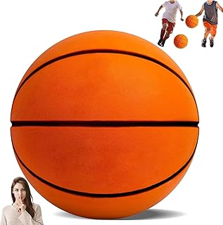 Indoor Silent Basketball with Net Bag Size 7-2025 Upgraded