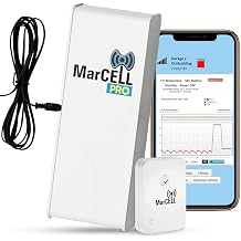 MarCELL PRO - Professional Level Remote Temperature, Humidity & Power and Water or Leak Monitor - No WiFi Needed - RV, Network Room, Freezer, Home - Instant Phone Call Alerts - Made in the USA