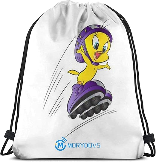 Amazon Co Jp トゥイーティー ジムサック ナップサック リュックサック 巾着袋 ポリエステル バックパック 体操服入れ スポーツバッグ 収納バッグ 防水 軽量 大容量 運動 旅行 おしゃれ かわいい 人気 アニメ キャラクター ｍｏｒｙｄｏｖｓ シューズ バッグ