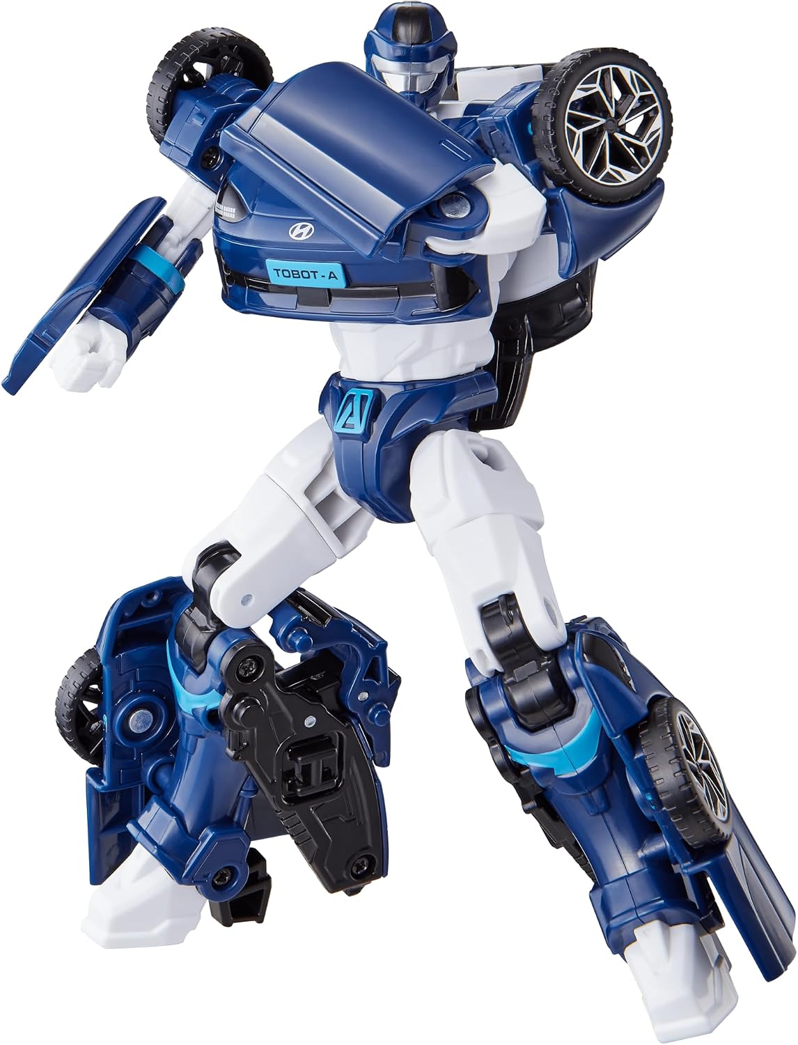 New TOBOT, Smart TOBOT A, Youngtoys Transforming Collectible Vehicle to Robot, Heroes Animation Character Toys for Kids 4 and up Transform Toys Cars, Medium Size 6-inch