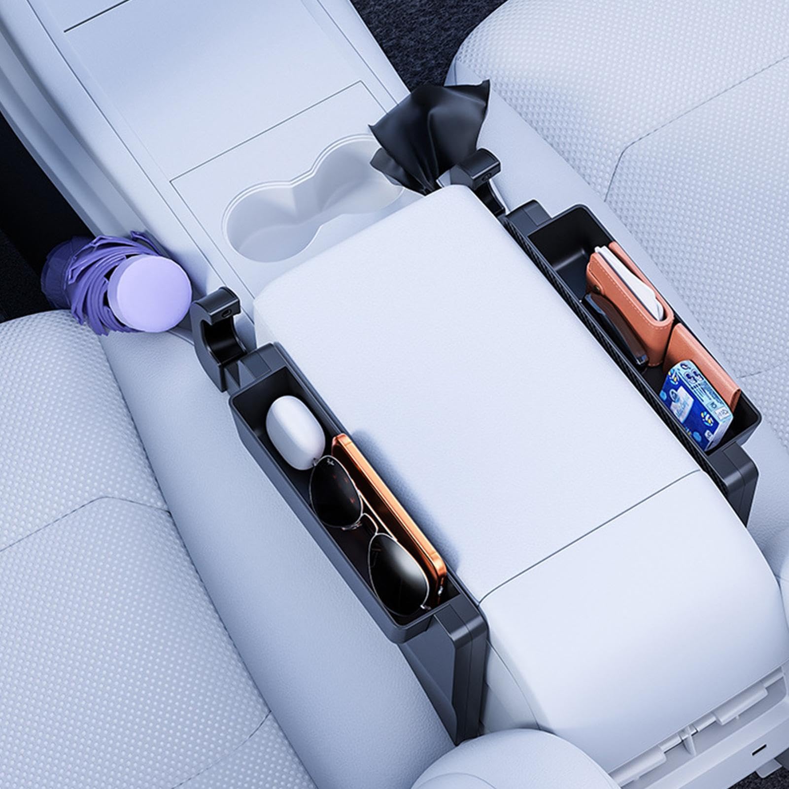 Mesa para Volante de Coche Escritorio de Almacenamiento con Fijación | Soporte para Ordenador en Volante para Comida, Bebida, Teléfono, Tablet, Trabajar, Ver