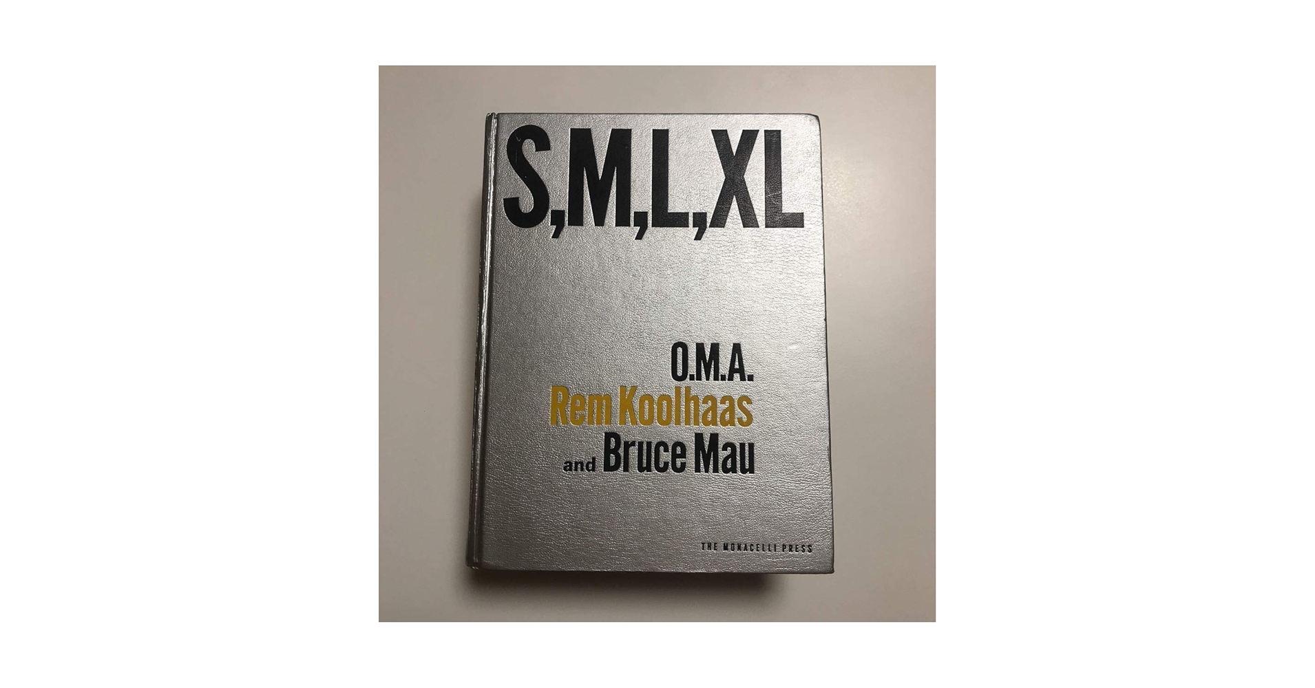 Amazon.co.jp: SMLXL/Rem Koolhaas 黄色初版本 レムコールハース 建築