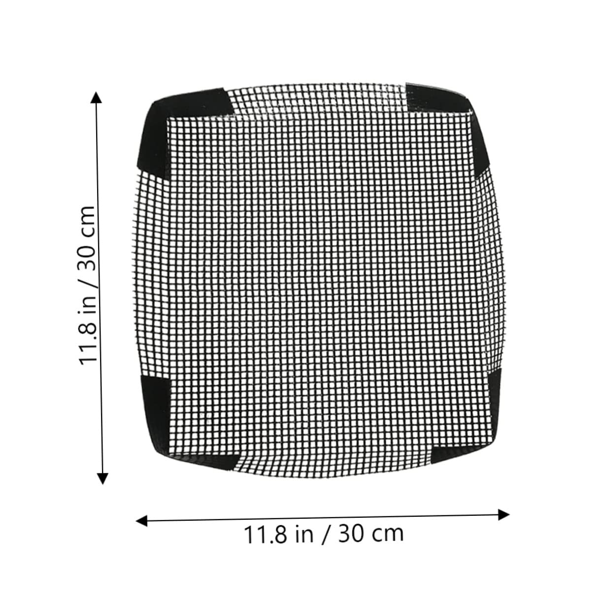 SUPVOX Oven Fries Basket Grill Mat Non-Stick BBQ Pad for Grilling Heatproof Mesh for Gas Oven Easy Dishwasher Cleaning