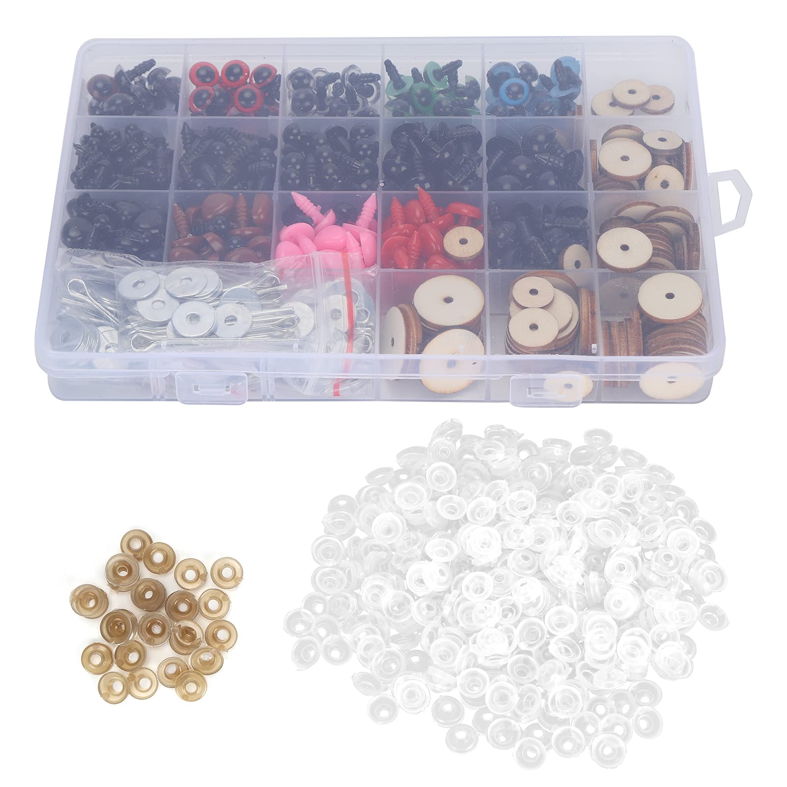 Yeux pour poupée en plastique : kit idéal pour vos ateliers bricolage maison