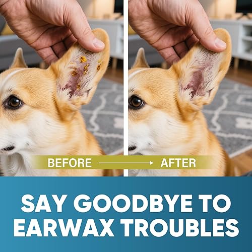 Miniatura 7 de Nutravita Gotas para los oídos para perros, tratamiento para infecciones de oído y limpiador de oídos para perros para picazón, tratamiento de