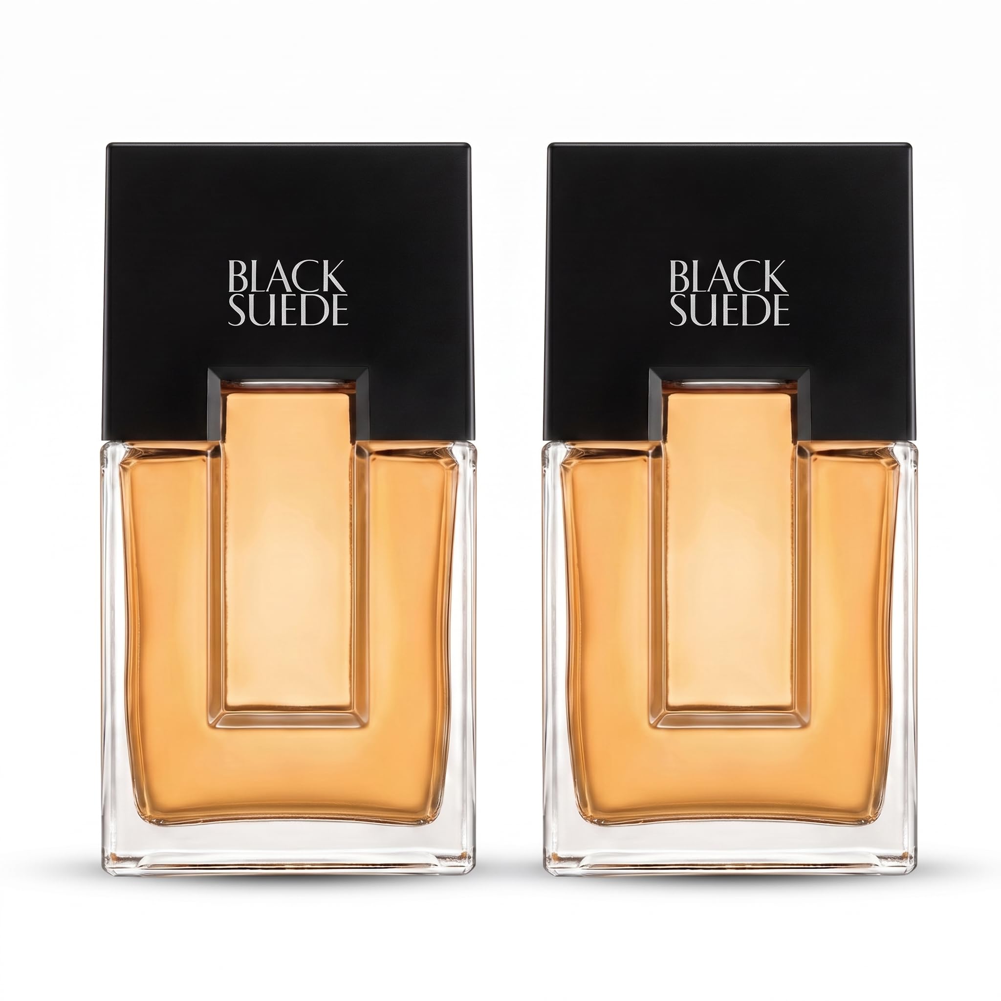 AVON Black Suede for Men Eau De Toilette Spray - 3.4 oz - 2 pack 3.4 Fl Oz (Pack of 2)