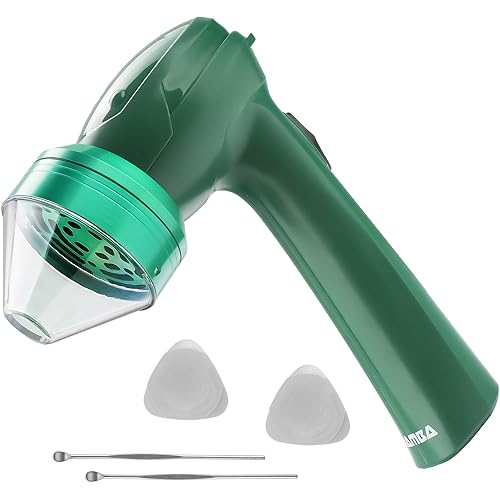 Mamba Grinders Electric Spice & Herb Grinder for the Kitchen. Easy to Use USB Rechargeable Grinder, 2g Green