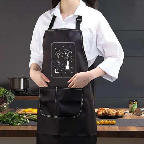 Miniatura 4 de JXGZSO Nail Tech - Delantal de uñas para artista, regalo divertido de esmalte de uñas, delantal de manicurista, regalo de agradecimiento para