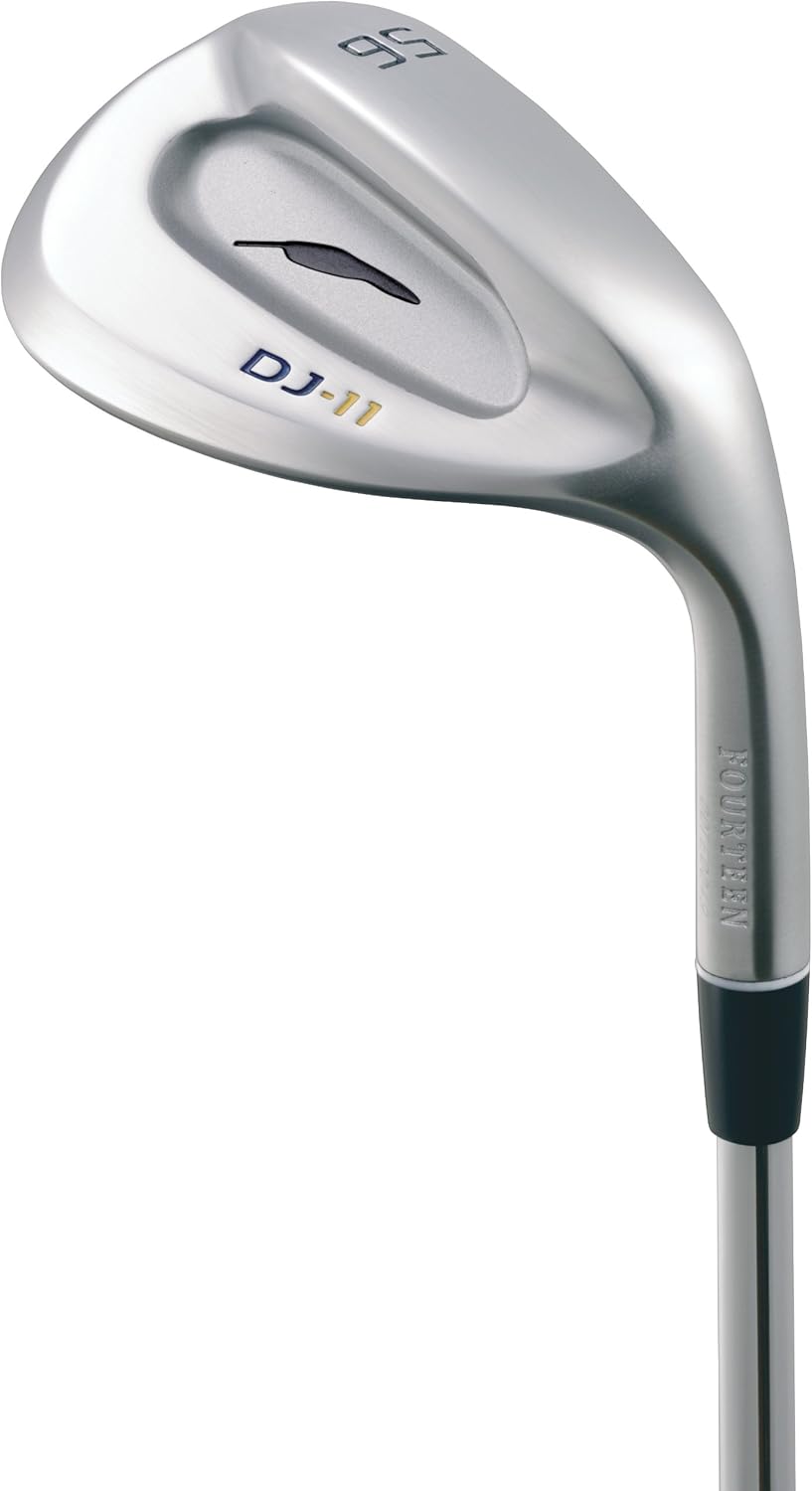 Fourteen Golf Men's DJ-11 Dynamic Gold Shaft Wedge, Chrome, Right Hand, 50-Degree